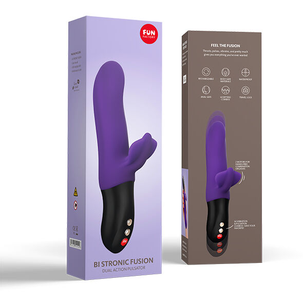 Pulsador Vibrador Doble BI STRONIC - Fun Factory