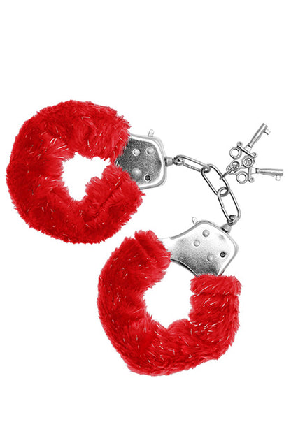 Furry Cuffs Red
