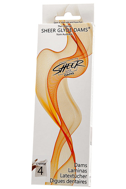 Glyde Sheer Dams Crème/Vainilla 4 Uds