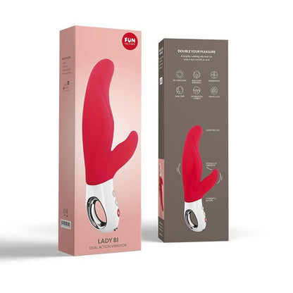 Vibrador Doble 22cm Lady Bi - Fun Factory