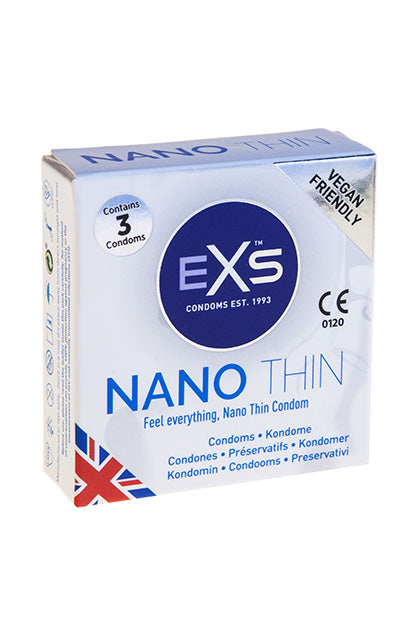 Exs - Nano Thin - 3 unidades