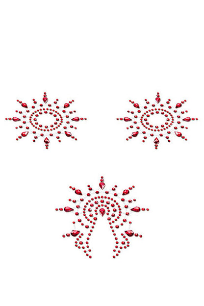 Petits Joujoux Gloria - Red - Set of 3