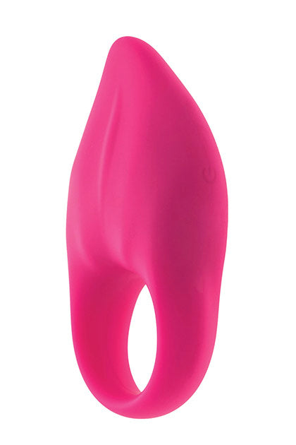 S Pleasures Velvet Softie Vibrating Ring Pink