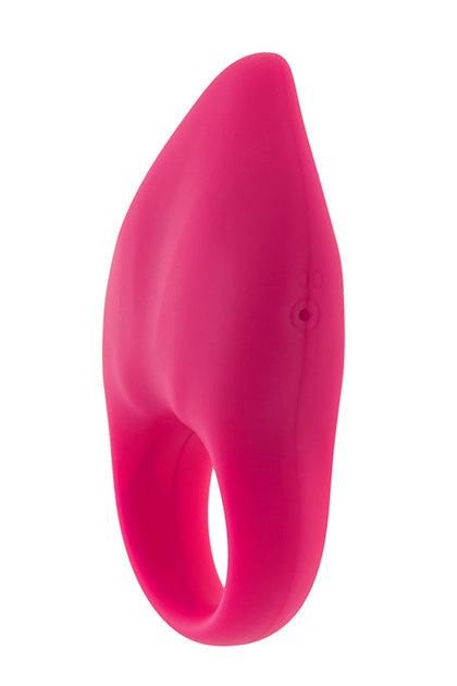S Pleasures Velvet Softie Vibrating Ring Pink