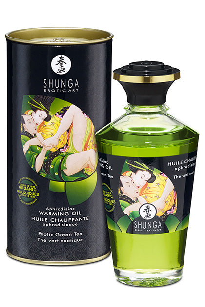 Shunga Aphrodisiac Oil Exotic Green Tea