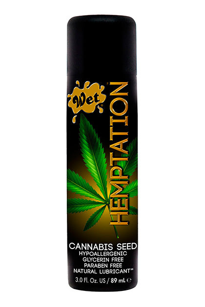 WET® Hemptation™ Natural Hemp Lubricant 3 Fl. oz./89mL