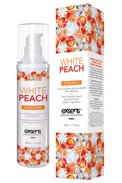 White Peach Oral Pleasure Massage Oil 50 ml