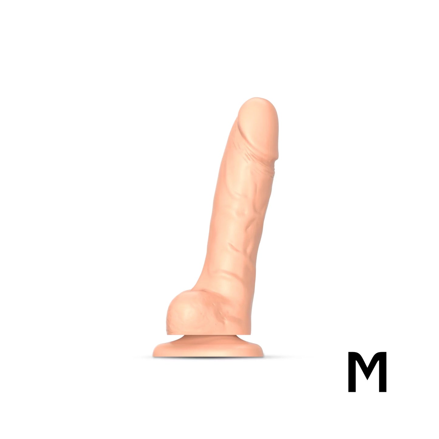 Sliding Skin Realistic Dildo Vanille - M