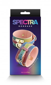 Spectra Bondage Ankle Cuff Rainbow