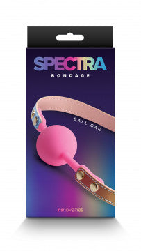 Spectra Bondage Ballgag Rainbow