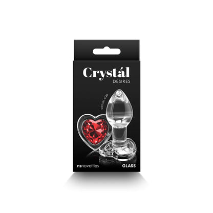 Crystal Desires Red Heart Small