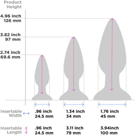 Kit de Entrenamiento Plugs de Silicona - TRAINER KIT