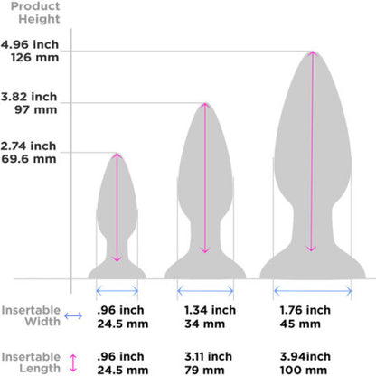 Kit de Entrenamiento Plugs de Silicona - TRAINER KIT