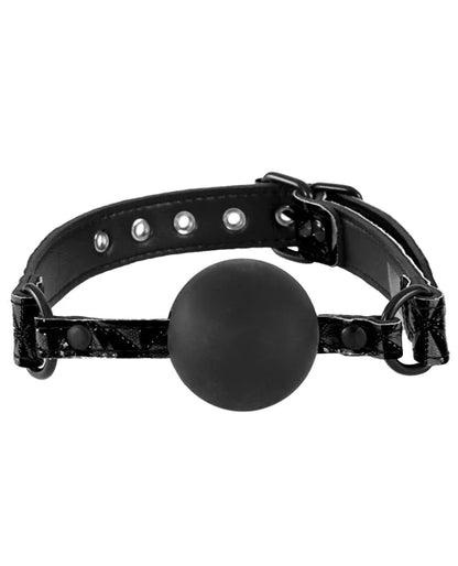 Sinful Soft Silicone Gag Black