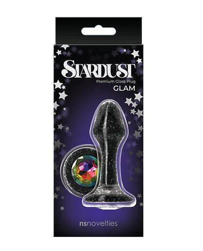 Plug Glamuroso de Cristal Azul - Stardust