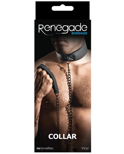 Renegade Bondage Collar Black
