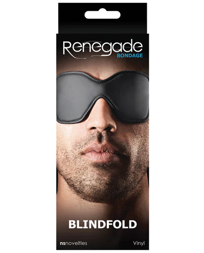 Renegade Bondage Blindfold Black