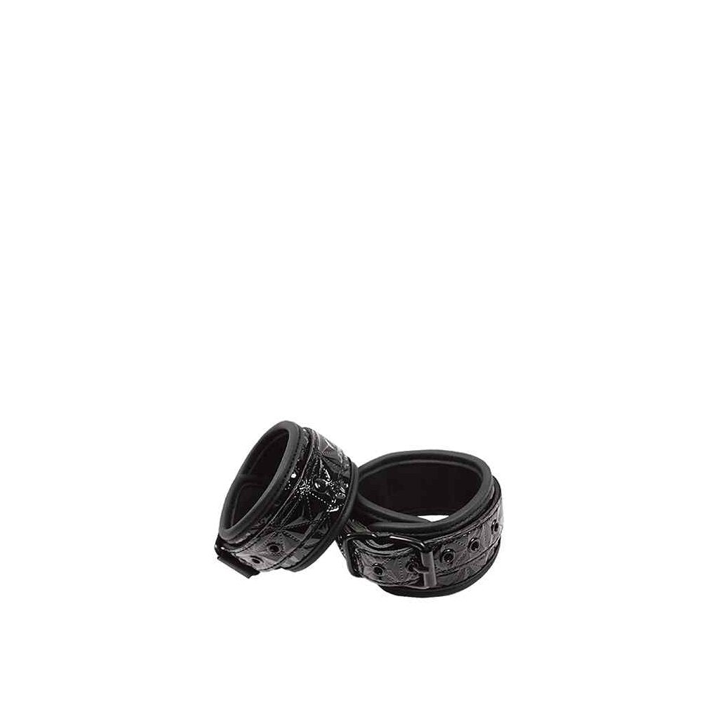 Sinful Black Wrist Cuffs