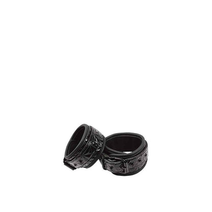 Sinful Black Wrist Cuffs