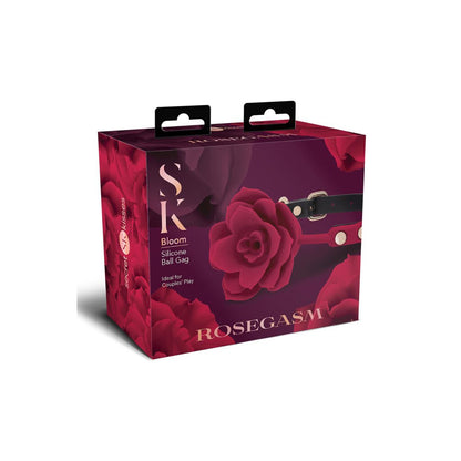 Secret Kisses Rosegasm Bloom Silicone Gag
