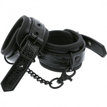 Blaze Handcuff Croco Black