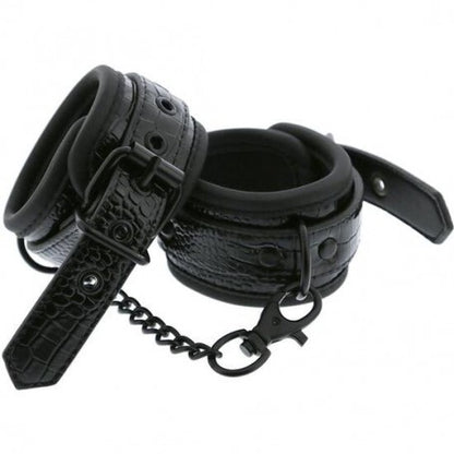 Blaze Handcuff Croco Black