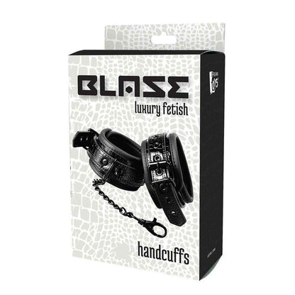 Blaze Handcuff Croco Black