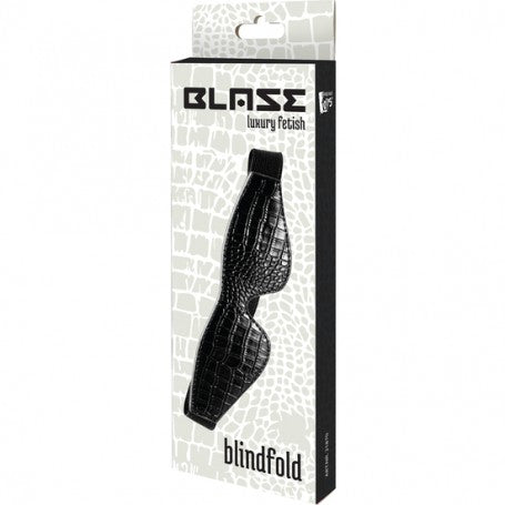 Blaze Blindfold Croco Black