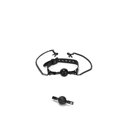 Whipsmart Diamond Ball Gag W Nipple Clip