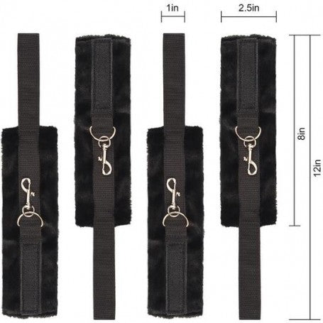 Blaze Bed Restraint Set