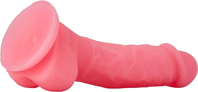 Dildo Rosa con Brillo en la Oscuridad 13cm - Firefly
