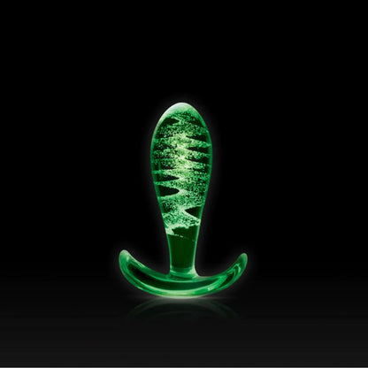 Plug de Cristal con Brillo en la Oscuridad - Firefly