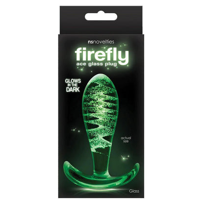 Plug de Cristal con Brillo en la Oscuridad - Firefly