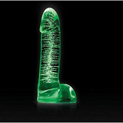 Dildo de Cristal con Brillo en la Oscuridad - Firefly