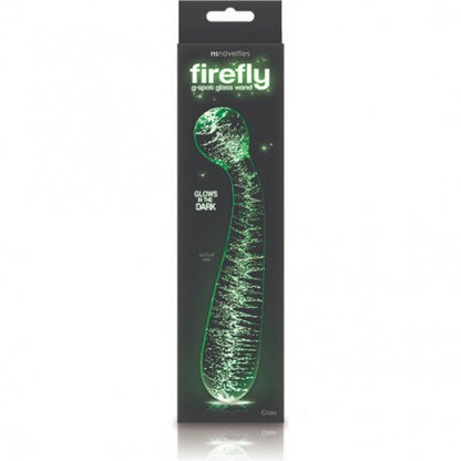 Firefly Glass G Spot Glow Wand Clear