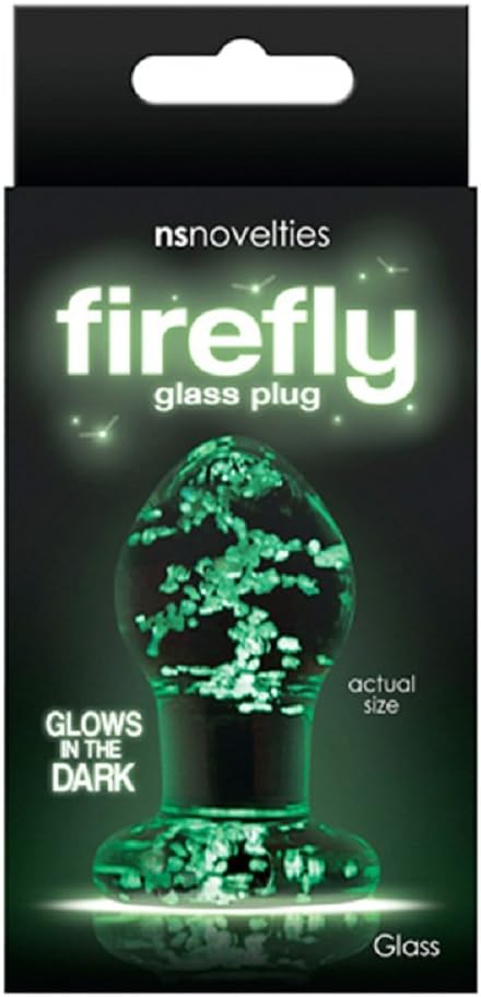 Firefly Glass Plug Small Clear