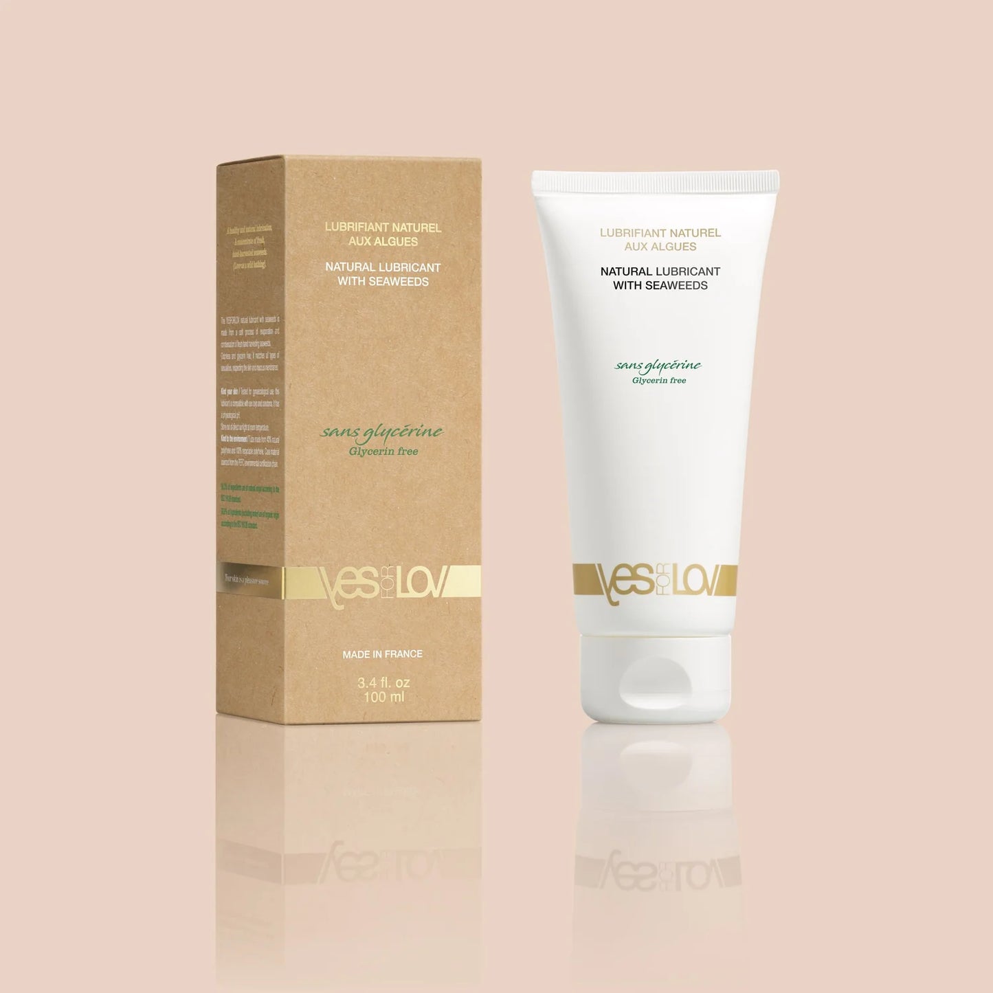 YESforLOV - Lubrifiant naturel aux algues