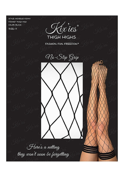 Michelle - Kix'ies Thigh High - Black - Talla C