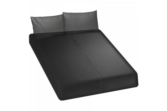 Fitted Waterproof Sheet - King - Black