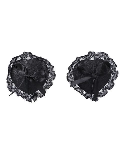 Lace Nipple Pasties - Black