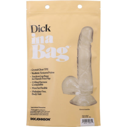 Dildo - 6 inch / 15 cm - Clear