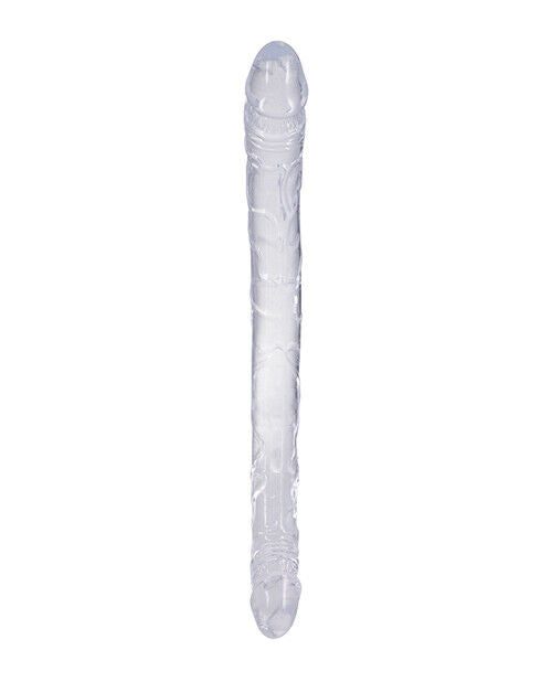 Double Dong - 13 inch / 33 cm - Clear