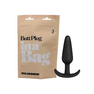 Butt Plug - 3 inch / 8 cm - Black