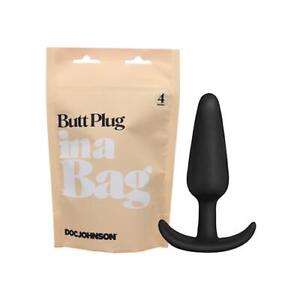 Butt Plug - 4 inch / 10 cm - Black