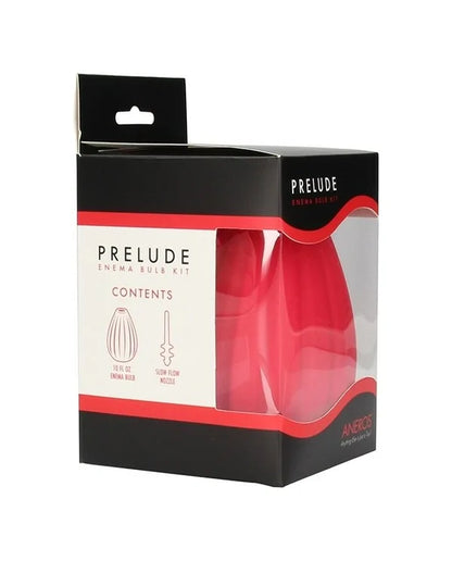 Prelude Enema Bulb Kit - Red