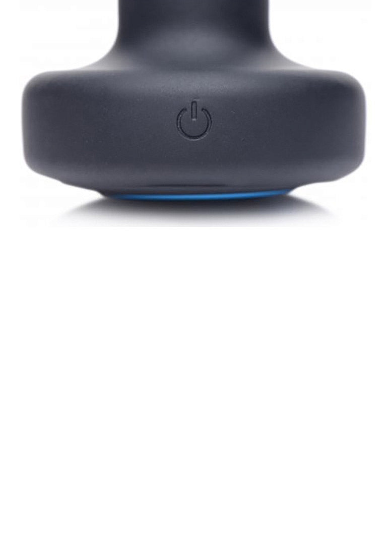 Plug anal vibrador de silicona con control remoto