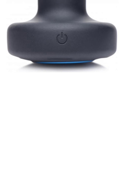 Plug anal vibrador de silicona con control remoto