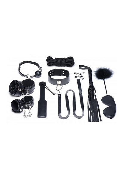 Deluxe 10 Piece Bondage Set