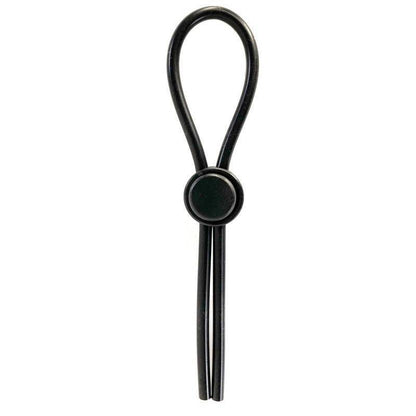 Buck Angel - Cockring Leash 4mm - Black
