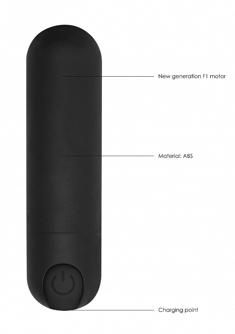 BGT - 10 Speed Rechargeable Bullet - Black